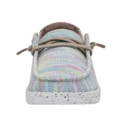 Wendy Youth Stretch - Aurora White 11 Wendy Youth Stretch - Aurora White -Heydude Shop 40111 9BI WENDYYOUTHSTRETCH AURORAWHITE LEFTFRONT