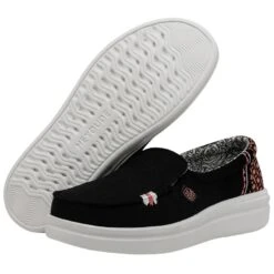 Misty Rise - Black Palm 10 Misty Rise - Black Palm -Heydude Shop 40126 0DH MISTY RISE BLACK PALM LEFT 3