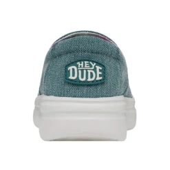 Misty Rise - Tropical Blue -Heydude Shop 40126 4NJ MISTYRISE TROPICALBLUE LEFTBACK