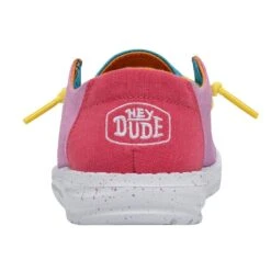 Wendy Youth Slub Canvas - Color Block -Heydude Shop 40143 9CI WENDY YOUTH SLUB CANVAS COLOR BLOCK LEFT 5