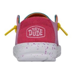 Wendy Toddler Slub Canvas - Color Block -Heydude Shop 40144 9CI WENDYTODDLERSLUBCANVAS COLORBLOCK LEFTBACK 1
