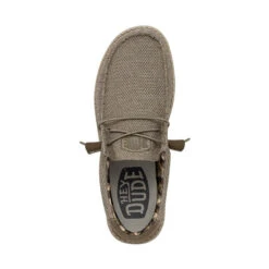 Wally Sox Wide - Beige -Heydude Shop 40149 205 WALLYSOXWIDE BEIGE LEFTTOP
