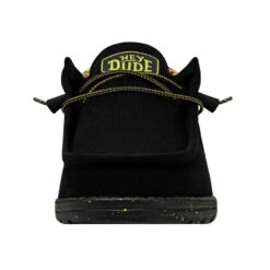 Wally Funk - Neon Black 11 Wally Funk - Neon Black -Heydude Shop 40357 001 WALLYFUNKNEON BLACK LEFTFRONT