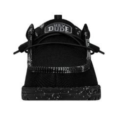 Wally Pixel - Black -Heydude Shop 40373 001 WALLYPIXEL BLACK LEFTFRONT