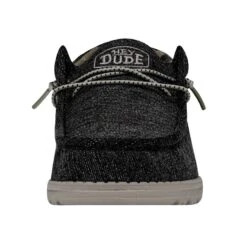 Wally Boho Denim - Brown -Heydude Shop 40379 255 WALLYBOHODENIM BROWN LEFTFRONT