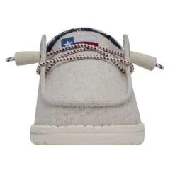 Wendy Texas Canvas - Off White -Heydude Shop 40381 1LB WENDYTEXASCANVAS OFFWHITE LEFTFRONT