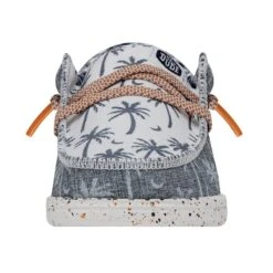 Wally Toddler Tropical - Blue -Heydude Shop 40477 425 WALLYTODDLERTROPICAL BLUE LEFTFRONT