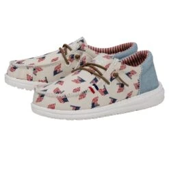 Wally Youth Americana - Flag -Heydude Shop 40479 1JR WALLYAMERICANAYOUTH FLAG PAIRSIDE