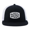 Trucker Cap - Black -Heydude Shop 41004 001 TruckerHat Black Front