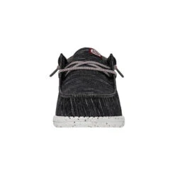 Wally Jersey - Black -Heydude Shop FW23 M 40169 001 WALLY JERSEY BLACK LEFT FRONT