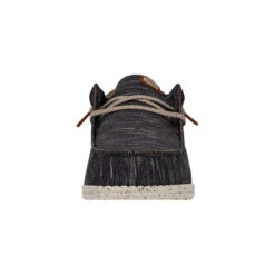 Wally Jersey - Charcoal -Heydude Shop FW23 M 40169 025 WALLY JERSEY CHARCOAL LEFT FRONT