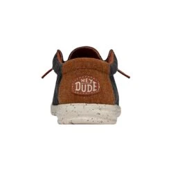 Wally Jersey - Charcoal -Heydude Shop FW23 M 40169 025 WALLY JERSEY CHARCOAL RIGHT BACK