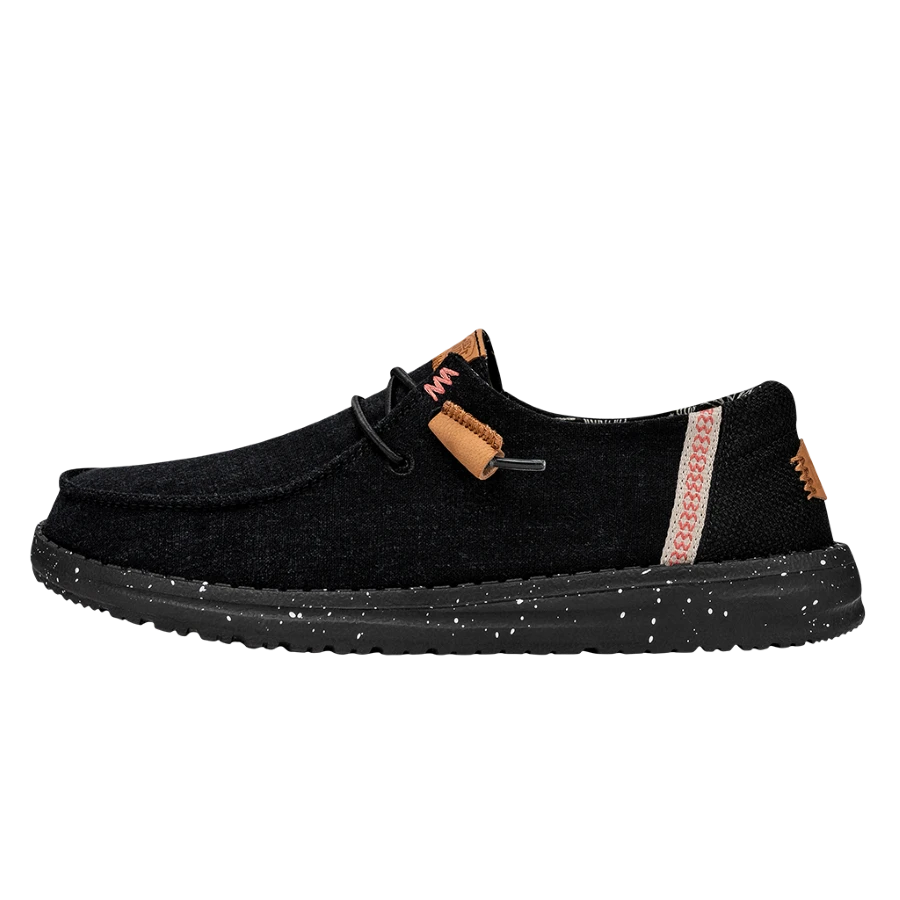 Wendy Washed Canvas - Black 3 Wendy Washed Canvas - Black