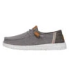 Wendy Washed Canvas - Grey -Heydude Shop FW23 W 40297 030 WENDY WASHED CANVAS GREY LEFT PROFILE