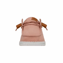 Wendy Washed Canvas - Rose Dust -Heydude Shop FW23 W 40297 6WK WENDY WASHED CANVAS ROSE CLOUD LEFT FRONT