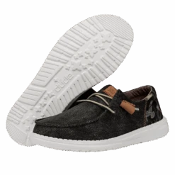Wendy Funk Oasis - Black 10 Wendy Funk Oasis - Black -Heydude Shop FW23 W 40410 001 WENDY FUNK OASIS BLACK LEFT PAIROUTSOLE