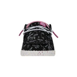 Wendy Youth - Unicorn Black -Heydude Shop FW23 Y 40452 001 WENDY YOUTH UNICORN BLACK LEFT FRONT