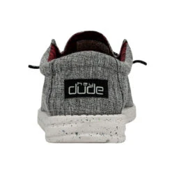 Wally Blend - Black -Heydude Shop SS22 M 112474987 WALLY ECO LINEN BLACK LEFT 5