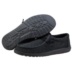 Wally Sox Micro - Total Black -Heydude Shop WALLY SOX MICRO TOTAL BLACK 3